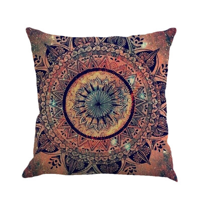 

Siaonvr Geometry Painting Linen Cushion Cover Throw Pillow Case Sofa Home Decor A