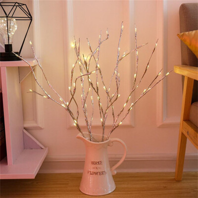 

〖Follure〗LED Willow Branch Lamp Floral Lights 20 Bulbs Home Christmas Party Garden Decor