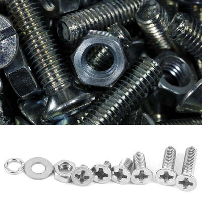 

Greensen 300pcs M34\M35\M36\M38\M310\M312 Cross Flat Head Screw Set with Gaskets&Nut