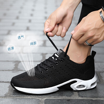 

Summer hollow breathable flying woven mens shoes couples lightweight wild casual sports shoes running shoes large size cross-border