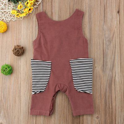 

Kids Baby Girl Boy Rompers Bodysuit Jumpsuit Short Pants Outfits Clothes Summer