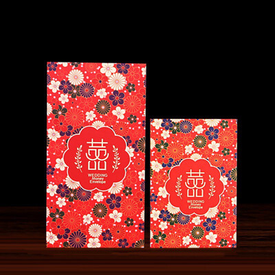 

Chinese Brocade Red Pocket Phoenix Dragon Pattern Cloth Jade Plate Fringed Red Envelopes Chinese New Year Wedding Bride Gifts
