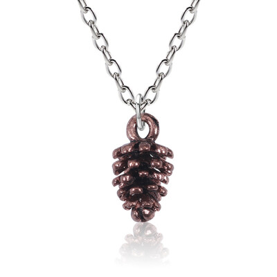 

Mini Acorn Pine Cones Pendant Necklace Christmas Decoration Gift