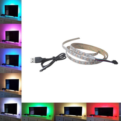 

〖Follure〗5V 5050 9SMD30CM RGB LED Strip Light Bar TV Back Lighting BT 40 Control