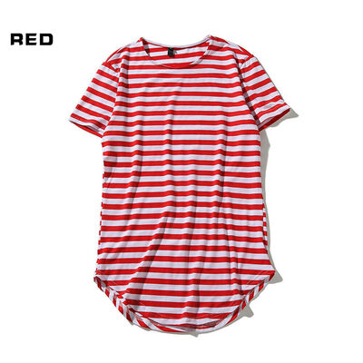 

Mens Summer Striped Short Sleeve T-Shirt Casual Slim Fit Comfortable T-Shirt