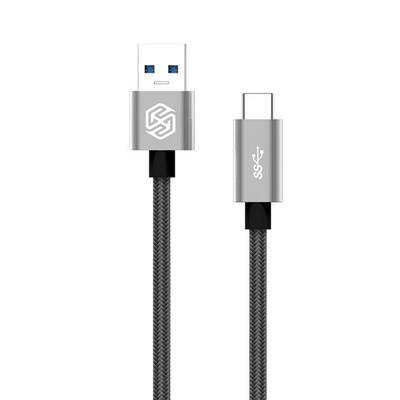 

Durable USB To Type-C Reversible 3A Fast Charging Data Cable For Mobile Phones-1m