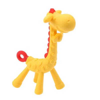 

Baby Teethers Giraffe Gum Tooth Stick Silica Gel Teething Dental Care