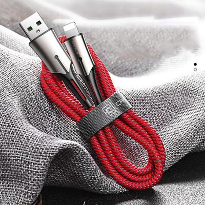 

Two-tone Lightning Cable Extra Long Charging And Syncing Cord For IPHONE-18m