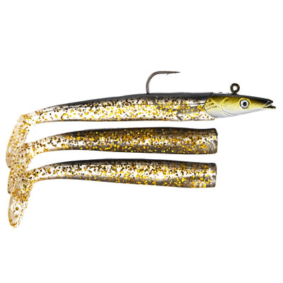 

125cm fishing lure set Flash Sequins Soft durable Artificial Lures Fishing Tackle Accessories