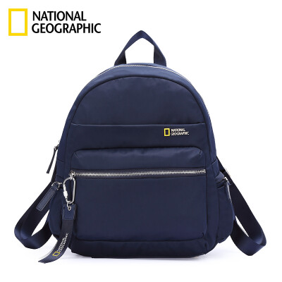 

National Geographic National Geographic Schoolbag Women Fashion Casual Waterproof Backpack Korean College Wind Large Capacity Student Backpack Blue