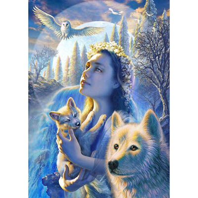 

5D DIY Full Drill Diamond Painting Beauty Cross Stitch Embroidery Mosaic