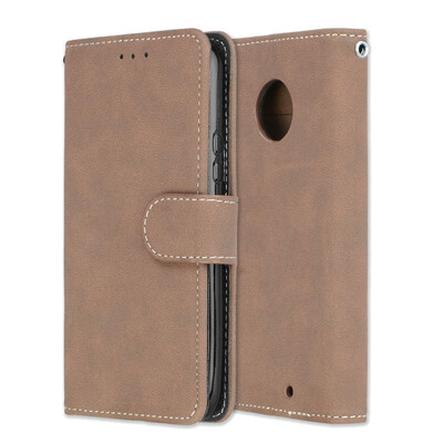 

MOONCASE Motorola Moto X4 Vintage Scrub 3 Card Case - Yellow