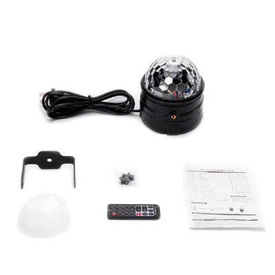 

Ball Night Lamp Stage Lights Sound Activated Remote Control RGB Ball light for Bedroom Wedding Party Birthday