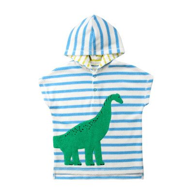 

Baby Hooded Bath Towel Poncho Swim Pool Beach Wear Kid Bathrobe Cartoon Towel