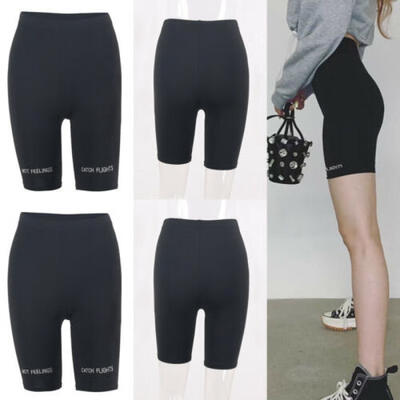 

Women High Waist Yoga Biker Shorts Cycling Gym Hot Pants Cotton Leggings Sport