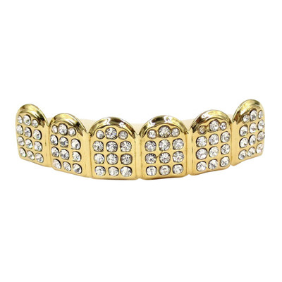 

2018 new hot Hip-hop with diamond braces new design for Birthday party&Party decoration