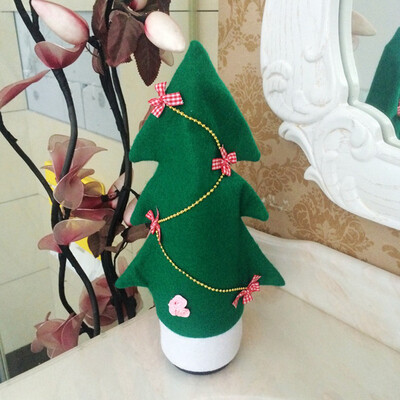 

2PCS Santa Claus Wine Bottle Cover Bags Dinner XMAS Party Christmas Decoration