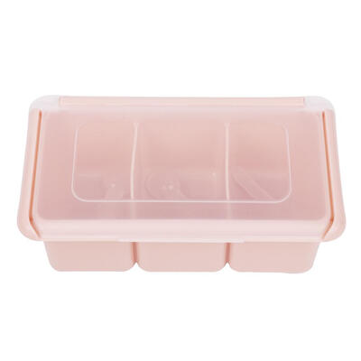 

Plastic Seasoning Cans Spice Jar Pepper Salt Box Container Kitchen Holder