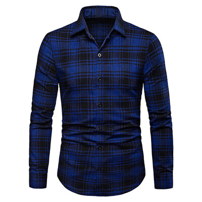 

Checkered Shirt Long Sleeve Casual Shirt