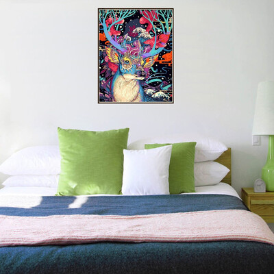 

〖Follure〗5D Embroidery Paintings Rhinestone Pasted DIY Diamond Painting Cross Stitch