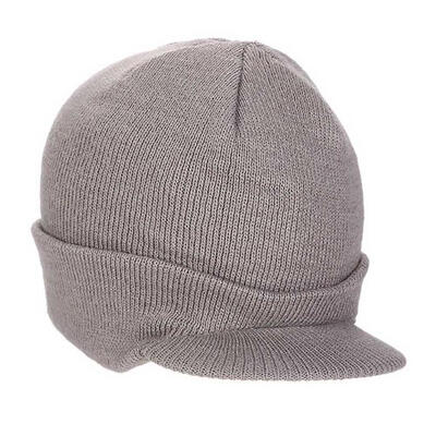 

Fashion Men Women Knit Baggy Beanie Ski Peaked Baseball Cap Autumn Winter Hat