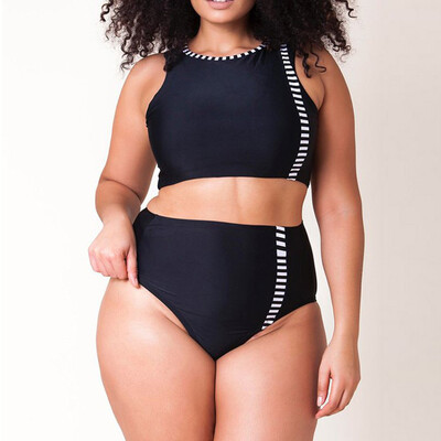 

Roseonmyhand Women 2Pcs Swimsuit Beachwear Push Up Padded Swimwear Plus Size Bikini Set