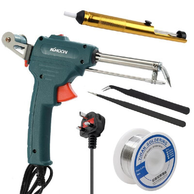 

KKmoon 60W Manual Soldering Machine Household Electric Iron Set Handheld Soldering Iron Rework Station Soldering Tool Kit