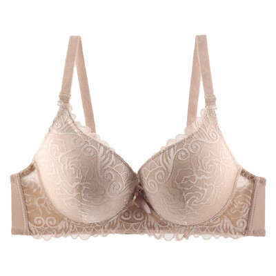 

〖Follure〗New Fashion Lady Lace Bra Sexy Big Fat MM Breathable Close Underwear Bra