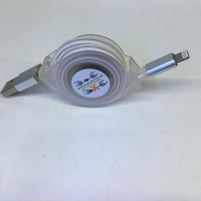 

LED Charge Cable Retractable Lighting Charging And Syncing Cord For IPHONE 5 5S 6 6S 7 IPAD Mini