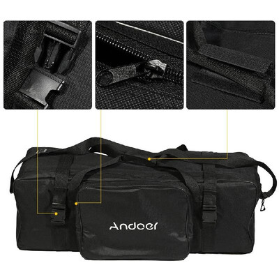 

Andoer 74 24 25cm 29 9 10in Photography Studio Light Kit Padded Carrying Bag for Light Stand Umbrella Flash Lighting Equ