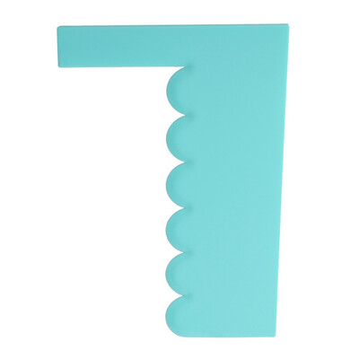 

8 Style Diy Cake Pastry Edge Plastic Scraper Cream Decorative Pattern Scraper Baking Tool