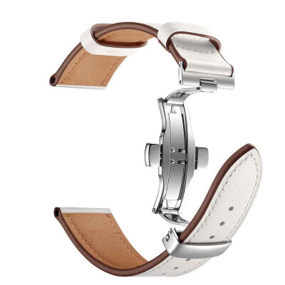 

〖Follure〗Butterfly buckle Leather Wrist Watch Strap Band For IWatch Apple Watch 38mm