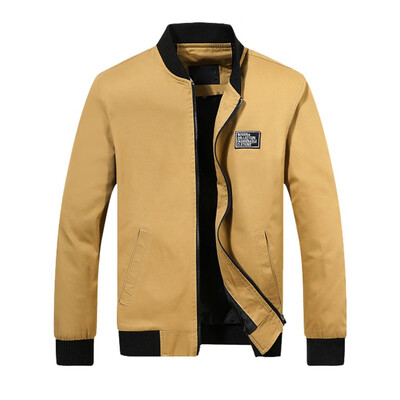 

Gobestart Men Winter Warm Jacket Overcoat Outwear Slim Long Trench Zipper Coat