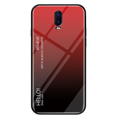 

Gradient Tempered Glass Case Cover for Oneplus 6T