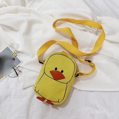 

Tailored Women Bags Wild Adult Children Shoulder Bags Funny Duck Shoulder Messenger Bag