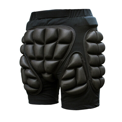 

Snowboarding Hip Protector Padded Winter Outdoor Skiing Black Pants Short Gear