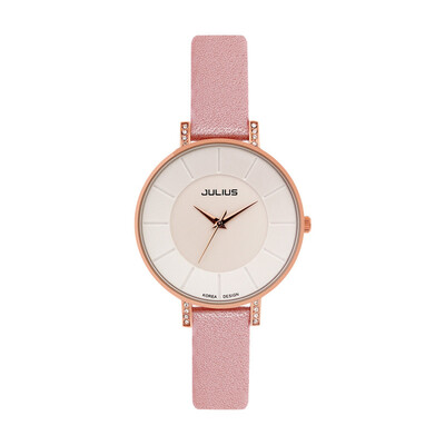 

Korean fashion trend belt female students contracted waterproof large dial couple watches a pair of quartz watches