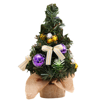 

〖Follure〗Mini Artificial Desktop Christmas Tree Ornament New Year Christmas Decor
