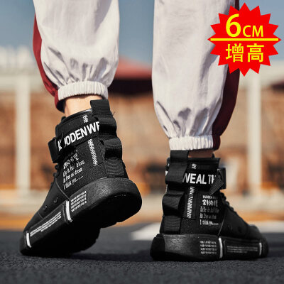 

Aj Mens Shoes Air Force One Roars Buddhas High Hip Hop White Boots in Summer&Gao Bangs Autumn Tide Shoes