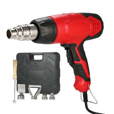 

2000W AC220V Electric Heat Gun Handheld Temperature-controlled Electric Hot Air Gun Dual Temperature Adjustable Heat Gun Tool Set