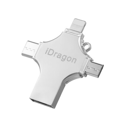 

USB20 32G OTG 4-In-1 Type-C Thumb Drive Flash Drive Memory Stick For AndroidiPhonePCs