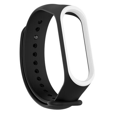

Silicone Dual Color Wristband Bracelet Watch Strap for Xiaomi Miband 3 4