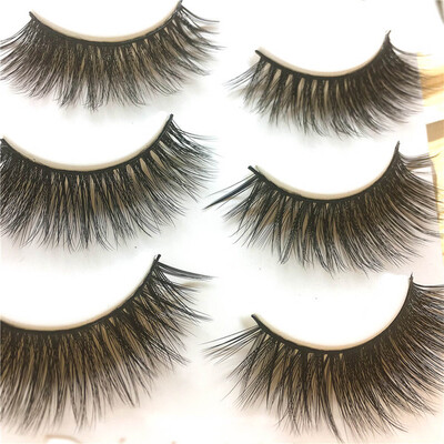 

〖Follure〗3 Pairs Long False Eyelashes Makeup Natural Fake Thick Black Eye Lashes