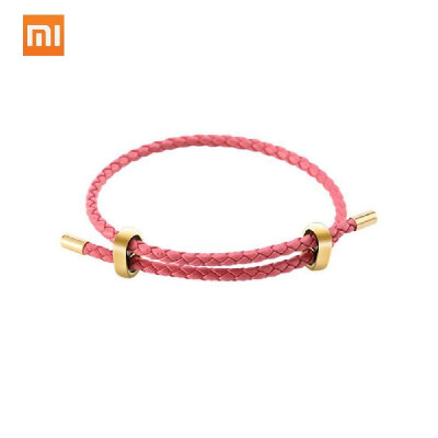 

Original Xiaomi Mijia LUCKYME Wild Genuine Leather String Rope Pull Bracelet 25cm 44cm Men Women Bracelet Band