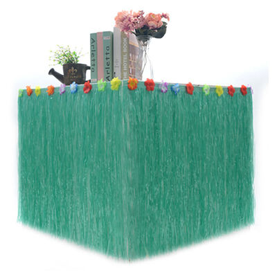 

Hawaiian Style Table Skirt Household Table Skirt DIY Festival Party Decoration Supplies