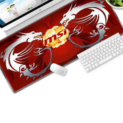 

Professional Gaming Mouse Pad BlueRed Dragon 300x700mm PC Laptop Desktop Computer Mousepad Mat for Dot 2 Lol CSGO Gamer