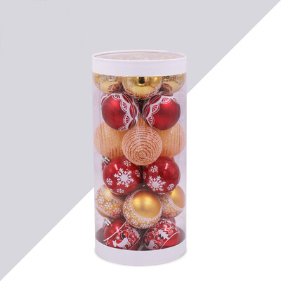 

24PCS 6CM Christmas Balls Tree Decoration Xmas Ornaments Party Wedding Decor
