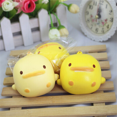 

Siaonvr Squishy Cute Yellow Duck Bread Phone Straps Slow Rising Bun Charms Gifts Toys