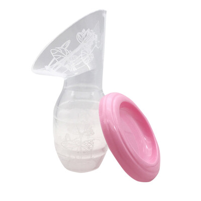 

〖Follure〗Silicone Mom Manual Breast Pump Baby Breastfeeding Milk Saver Suction Bottle PK