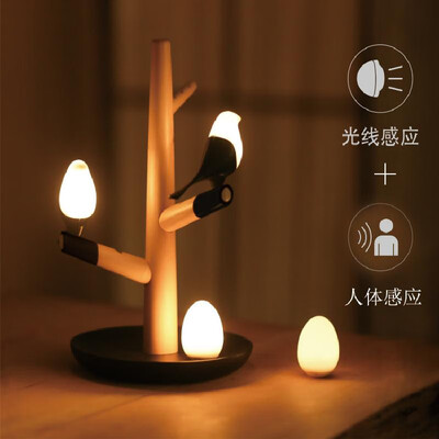 

Hi-top porch small night light magpie bird usb charging intelligent induction table lamp led cabinet light atmosphere lamp